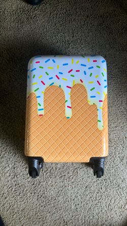 Kids ice cream suitcase