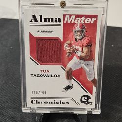 Tua Tagovailoa 2020 Panini Chronicles Draft Picks Alma Mater Materials /299