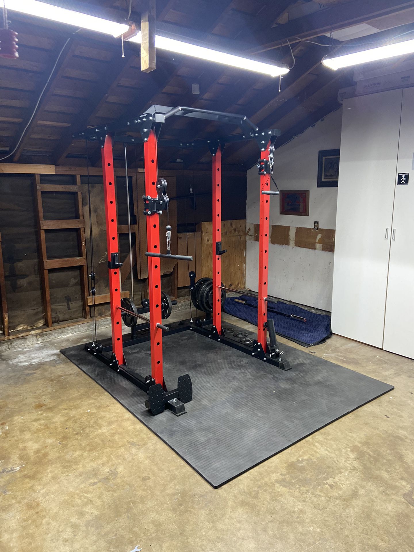 Home Gym Workout Cage Weights