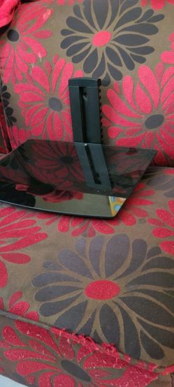 Single Shelf TV / AV Floating Shelf (Glass)