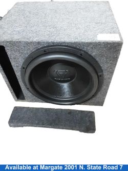 Black Diamond Dia-t15 Black Car Sub-Woofer