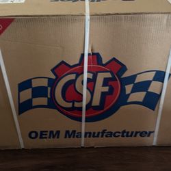 CSF 370Z/G35/G37/Q60 1 Row Aluminum Radiator & A/C Condenser Assembly