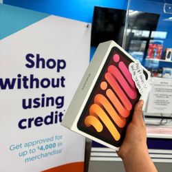 Apple IPad Mini 7 Tablet New - Pay $1 To Take It Home Today and pay the rest later.