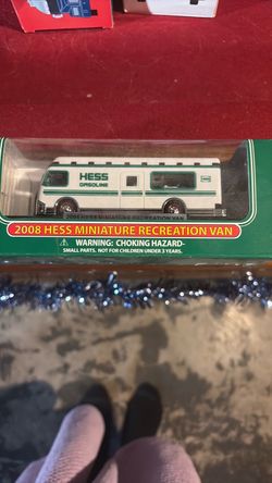 2008 Hess Miniature Recreation Van