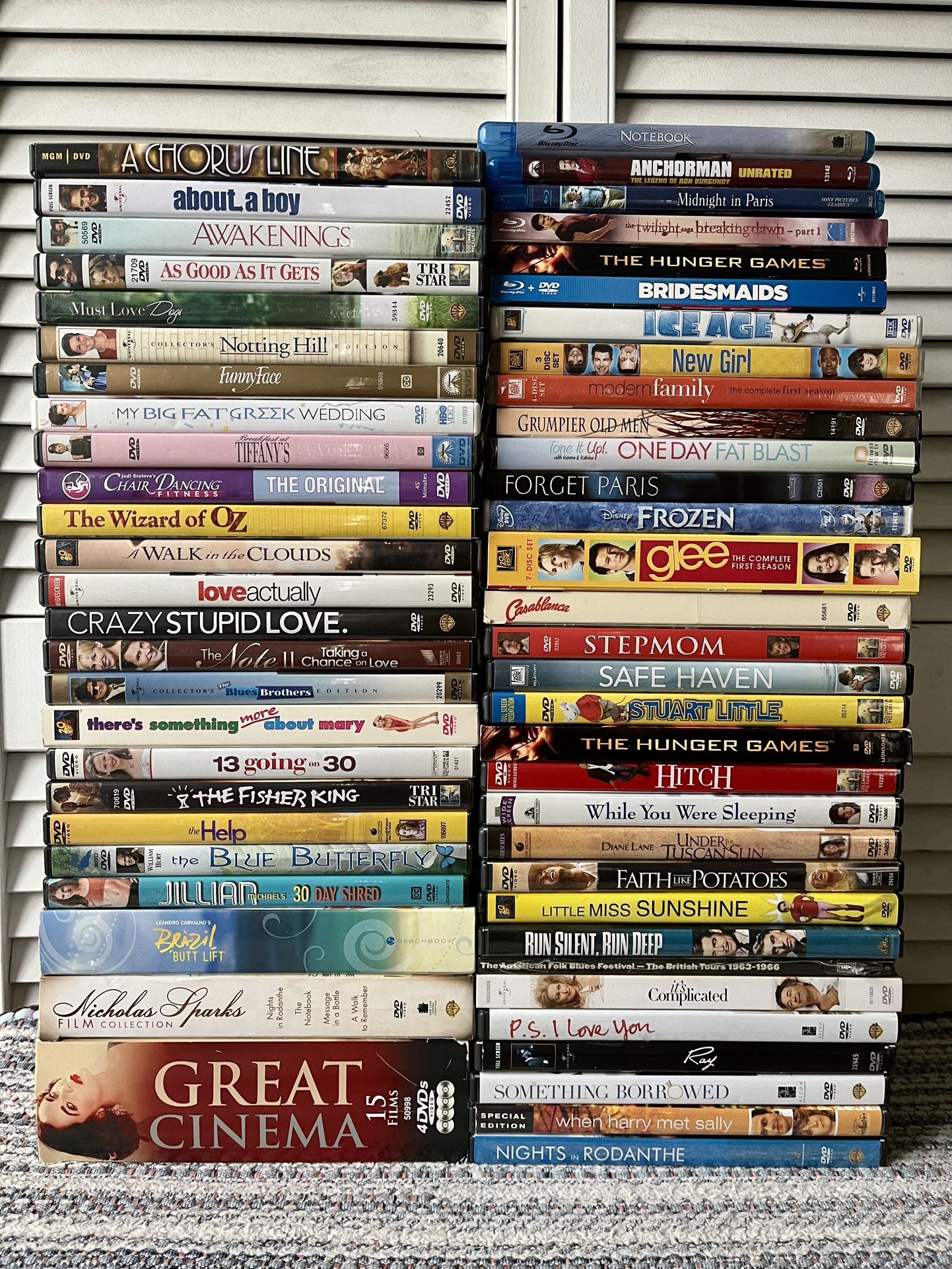 DVD Blu-Ray Movie TV Show Collection Lot