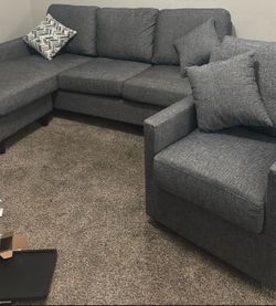 Stark Dark Grey Sofa