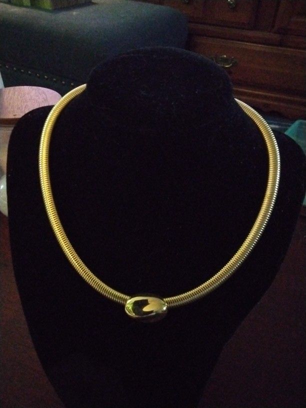 Monet Gold Tone Necklace