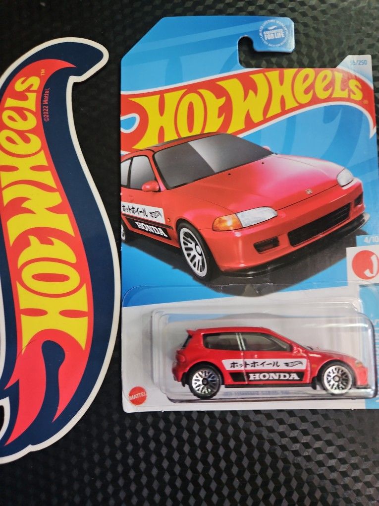 Hot Wheels Mainline 1992 Honda Civic EG