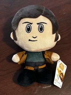 Han Solo Medium Plush — Heroez by Seven20, Solo: A Star Wars Story, Tags Attached