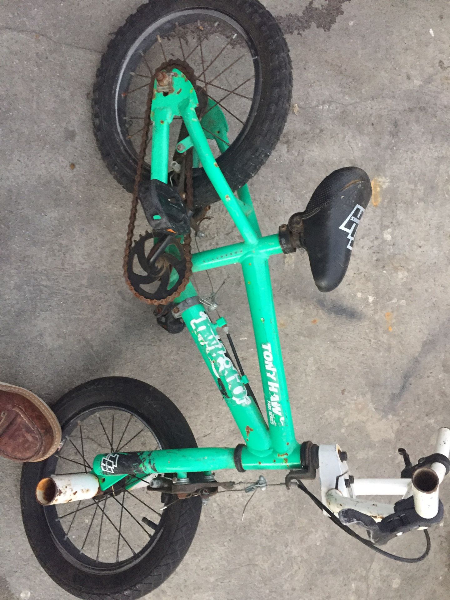 Small kids Tony hawk bike