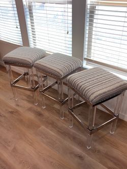 Fabric Barstool Chairs