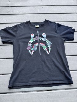 Bape Tee w Camo Logo Size L