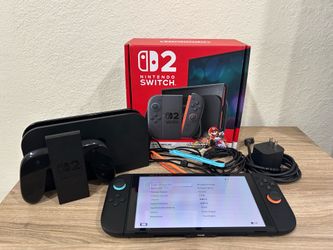 Nintendo Switch 2  Complete in box. *Does not include Mario Kart game.
