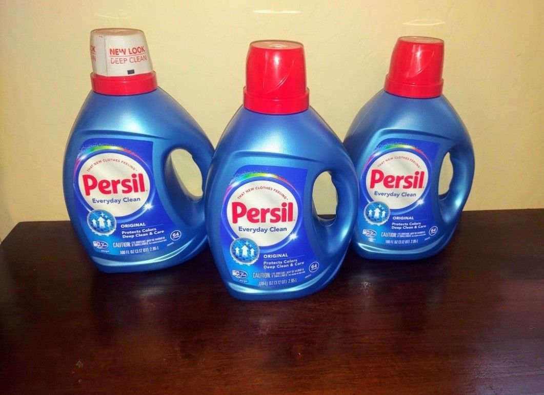 Persil Laundry Detergents (100 fl oz)- all for $30- x Streets Ray and Higley