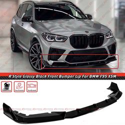 20-23 BMW X5M Gloss Black Front Bumper Lip