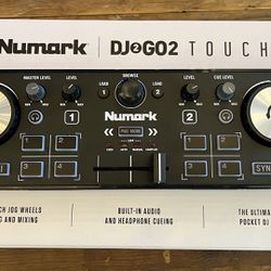Numark DJ2GO2 Touch MINT never used
