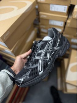 Asics Gel-1130 Black Pure Silver Mens Shoes
