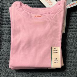 Size 4T Cat And Jack Girls Pink/Lavender Shirts