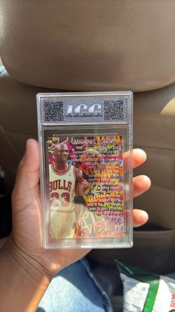 Hot numbers, Michael Jordan. Michael Jordan GEM MT 10.   Hot numbers, Michael Jordan.