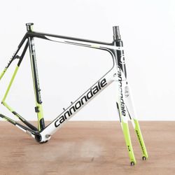 58cm Cannondale SuperSix Evo Hi-Mod Carbon Rim Brake Road Frameset HiMod