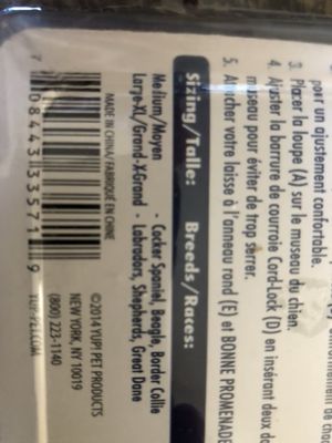 Brand New Dog Head Control Halter Collar For Tough Pullers