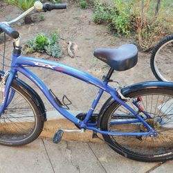 Blue Genesis Aluminum Beach Cruiser 