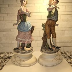 Set of 2 Lenwile Ardalt Figurines 