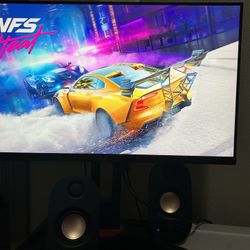 Onn 24” Monitor With Speakers 