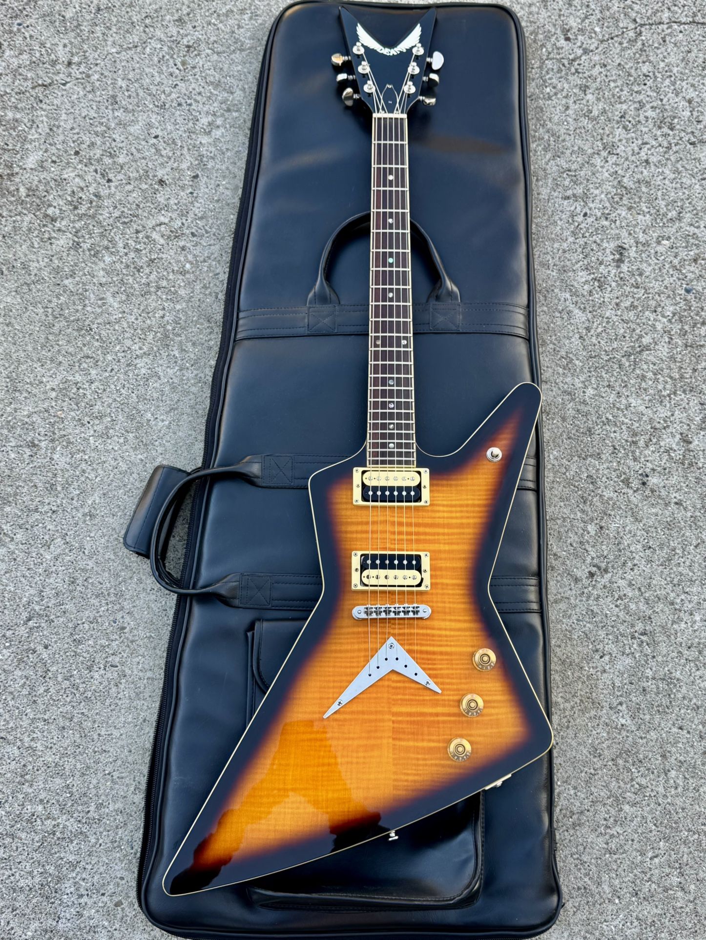 Mint Dean Z 2 Color Sunburst Solid Body Electric Guitar