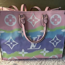 Pink Colorful Tote