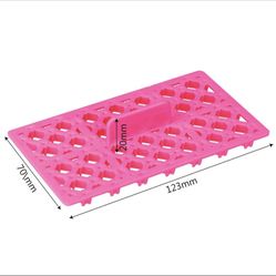 Beautiful Border Plastic Seal Cutting Cake Mold 