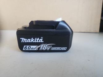 makita 6.0ah 18v Lithiu-ion Batteries 