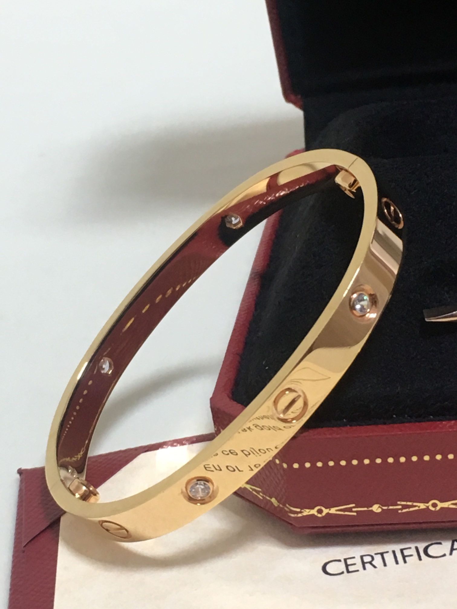 Cartier bracelet Cartier LOVE 18k rose gold bracelet
