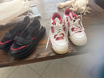 Old Nikes and Burberry