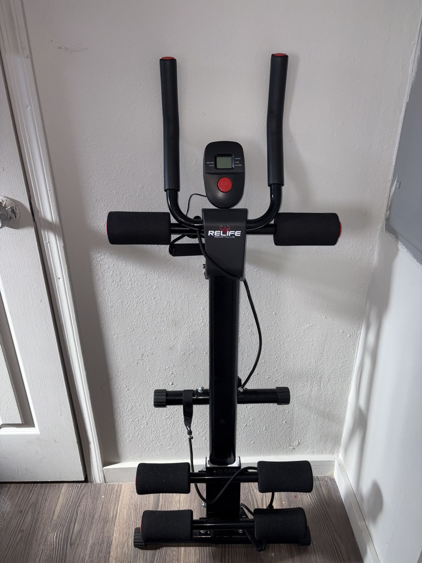 Adjustable Ab Machine, Foldable Ab Workout Equipment