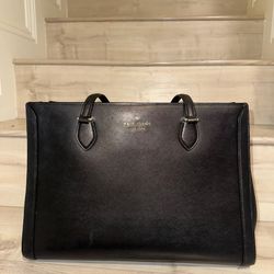 Kat Spade Bag Madison Saffiano East West Leather Large Laptop Tote