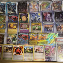 Pokemon Cards (JP + ENG / Holos, EX/GX/V, Full Arts, Trainers)