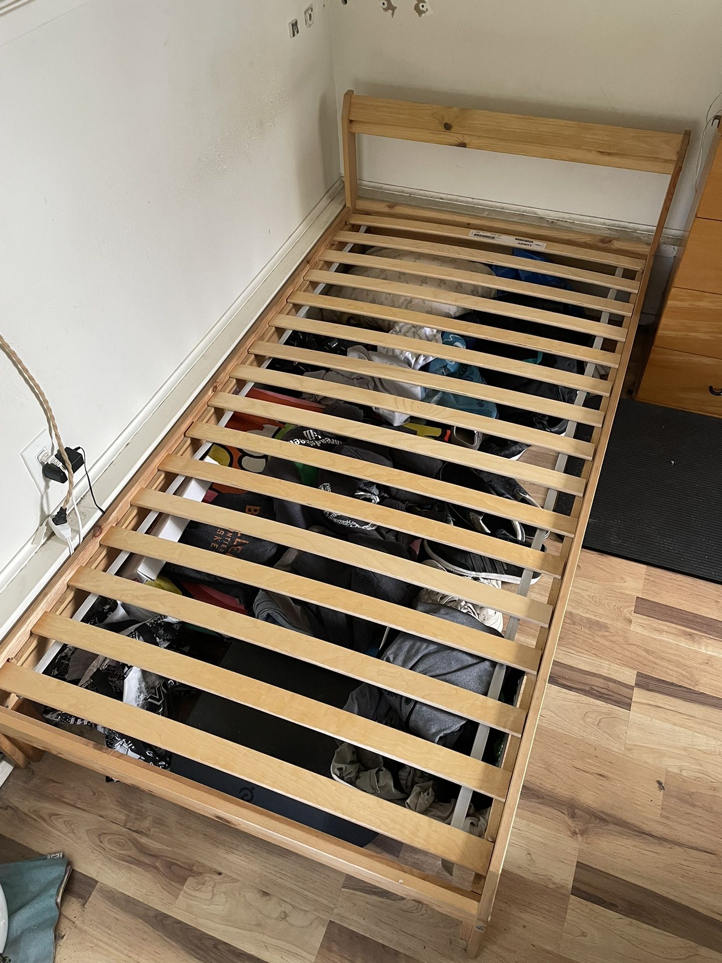 Wooden Twin Bed Frame