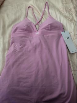 Alo Airbrush Pink Dress