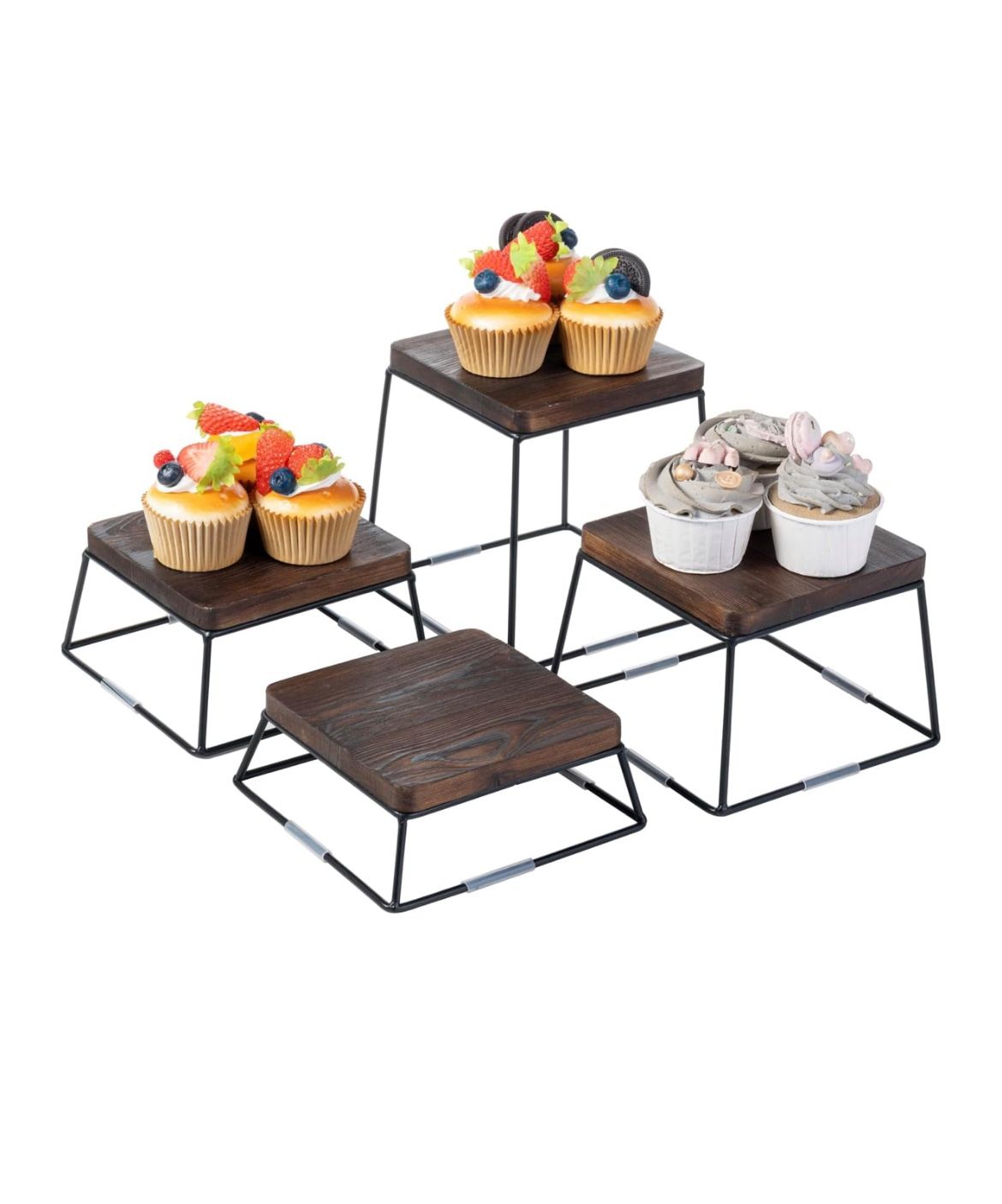 6 Inch Square Display Risers for Any Occasion, Set of 4 NEW!! NIB