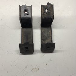 67 68 Mustang Rear Bumper Guard Brackets