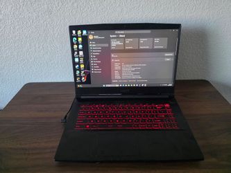 MSI Gaming Laptop Intel i5-11400H 16GB RAM RTX 3050