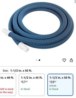 Brand new pool vacuum hose 50 ft