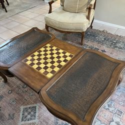 Coffee Table With Built In Game Table 