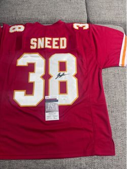 L’Jarius Sneed Signed Autograph Custom Jersey- JSA Coa- Kansas City Chiefs