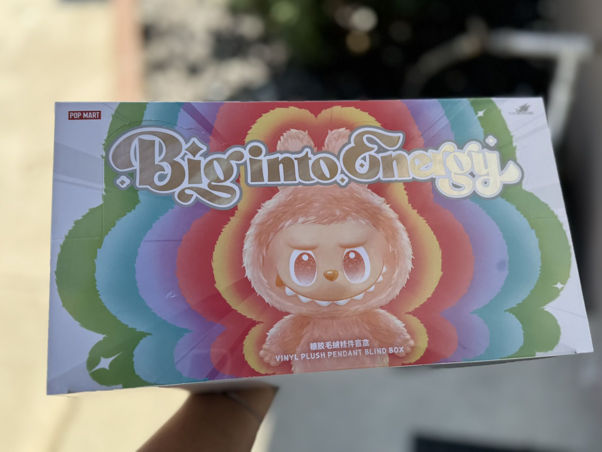 Authentic Labubu Big into Energy