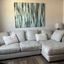 Sofa 2 Piece Sectional Chaise Left Facing