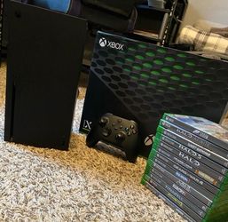 Xbox Series X 1 TB SSD + Game Lot w/ Box and Controller
