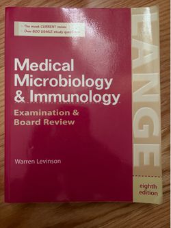 Medical Microbiology and Immunology Examination and Board Review 8th Edition