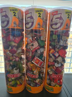 Zuru Mega Gross Minis series 1 and  2 mixed (3 tubes)